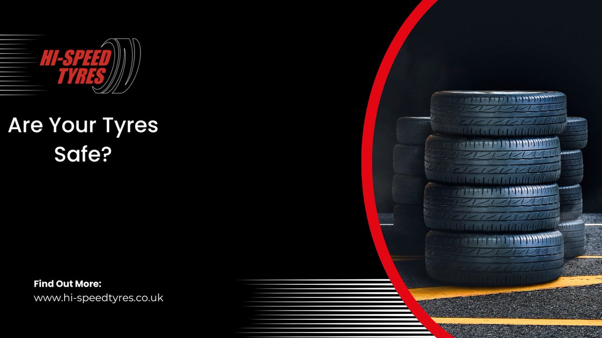 HiSpeedTyresSW's tweet photo. 🚗 Your tyres are your only contact with the road. Check tread, pressure &amp; damage regularly to stay safe. Worn tyres increase stopping distances, especially in wet weather. Pop into Hi-Speed Tyres for a safety check 👍 #TyreSafety

https://t.co/Hp0Kv4JE5W https://t.co/ttGM6cA8HF