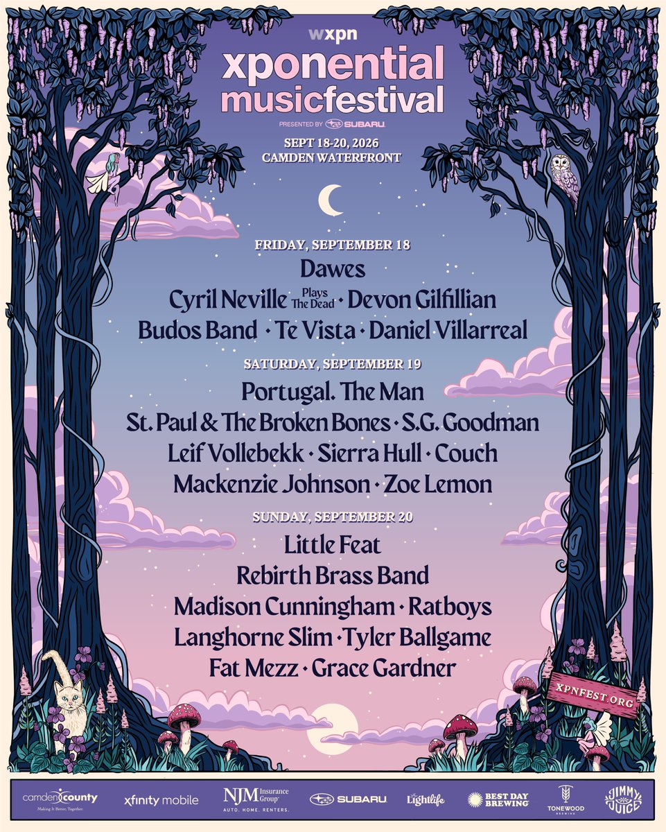 littlefeattweet's tweet photo. Little Feat will be headlining XPoNential Music Festival on Sunday, Sept 20th in Camden, NJ! For more info and to get your tickets, visit https://t.co/CCPV7ZG58W https://t.co/jcN3Drra9V