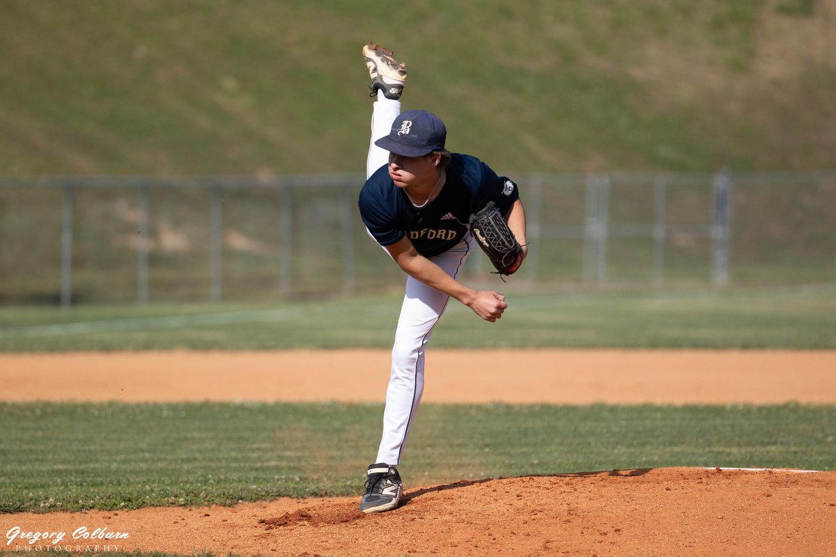 PatColburn2028's tweet photo. Finished up my sophomore season with @BPSBears with my first NCHSAA Playoff start. Pitched around base runners for a solid 4 IP,3R,6H,3K,6BB got a no decision, unfortunately we ended up with an L.

Looking forward to summer ball with @Stampedebsbll @X2_Baseball @Sean__Thomas22 https://t.co/RNR2zoDTeV