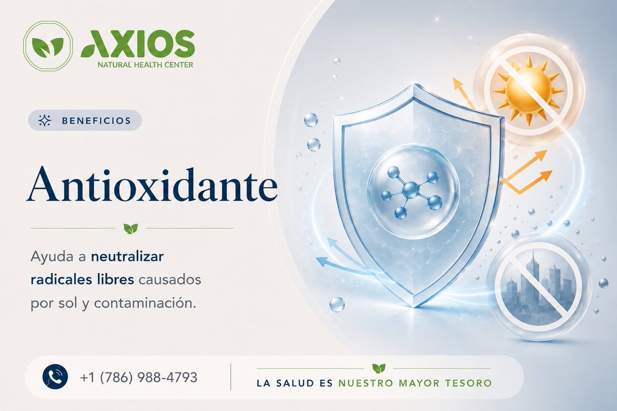 Axiosnatural's tweet photo. ✨ Tu piel y tu cabello hablan de cómo te cuidas.

A veces, pequeños cambios pueden ayudarte a sentirte más segura, más fresca y con más energía. 🌿

Descubre beneficios que apoyan la hidratación, la reparación y el bienestar natural desde adentro hacia afuera. 💚

📌 Guarda este post para leerlo después.
📩 Compártelo con alguien que ame cuidarse naturalmente.
👇 Cuéntanos cuál beneficio te llamó más la atención.
En inglés