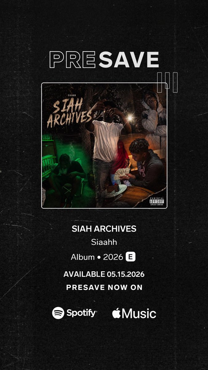 USiaahh's tweet photo. Siaahh - SIAH ARCHIVES YALL FWI WEN IT DROP 🔥🔥!! https://t.co/3rUgTCxtRm https://t.co/yFZFmHvm2A