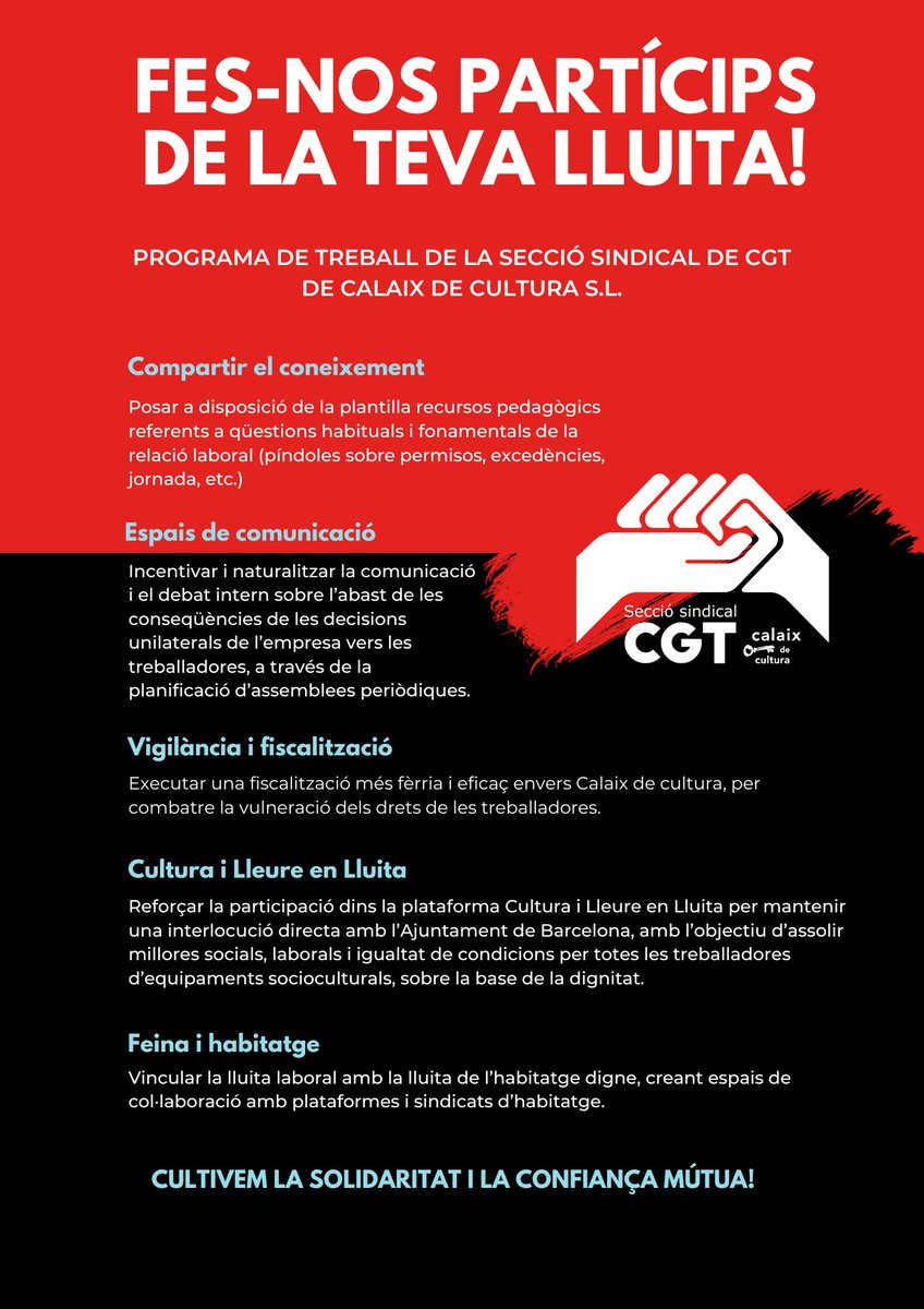 sscgtcdc's tweet photo. Una petita lectura perquè tingueu material per reflexionar demà: https://t.co/KFE72ijVbb