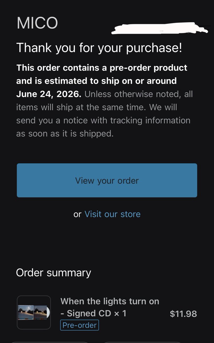 micomatics's tweet photo. MICO’s debut album: When the light turn on OUT 06/26/26 !!
Ordered the CD !  I can’t wait to cry, I see that description 😭 https://t.co/F3ELbjOwkx