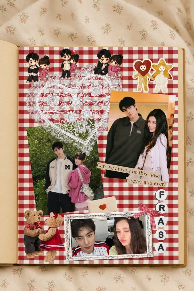 wordsbylilie's tweet photo. Finally #FRASA on my scrapbook!!!🙈🤍 (the very 1st couple [soon] in my scrapbook btw) LOL. @theprinsessa @ThunderBford😛 https://t.co/QoV4SgdJHg
