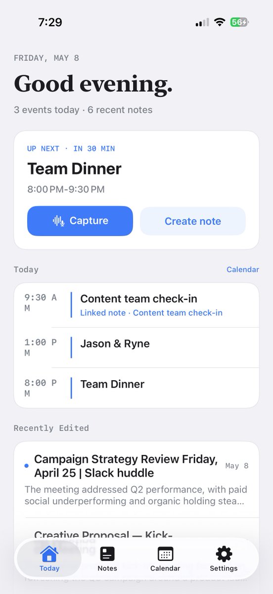 JasonAten's tweet photo. Yes, I made a Notes App. No, the world probably doesn't need another one.

The thing is, every notes app I've ever used is very good at letting you take notes, but they aren't great at all of the context around your notes. 

That's why I made Contextly. https://t.co/jGS8WEEKPQ
