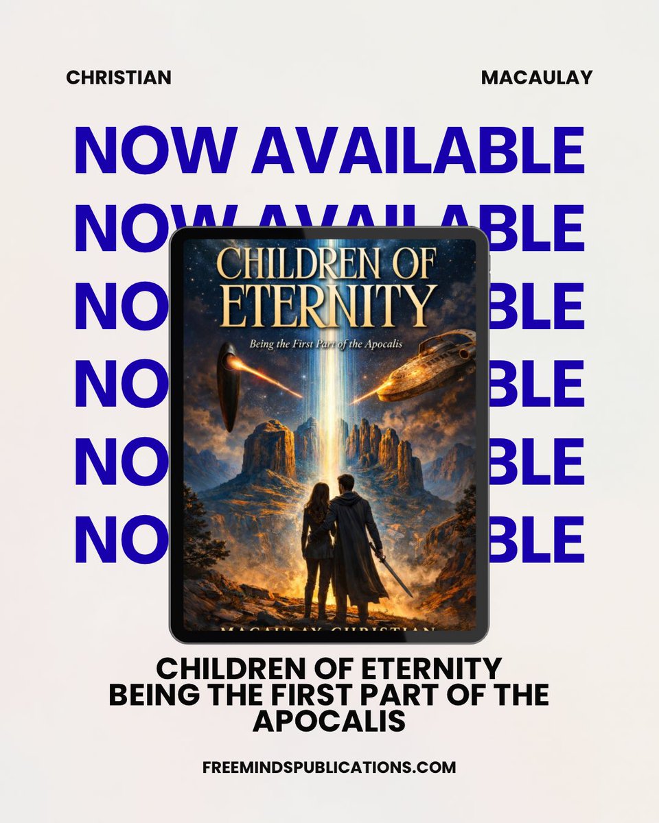 FreeMindsPublic's tweet photo. 📚✨From royal courts and dangerous secrets to cosmic warfare and prophecy, Free Minds Publications is bringing readers unforgettable journeys.

👑 The Last Light of Bellavierre by Jay Quin
⚔️ Children of Eternity by Macaulay Christian

Now available wherever books are sold. https://t.co/2ylaPtnOst