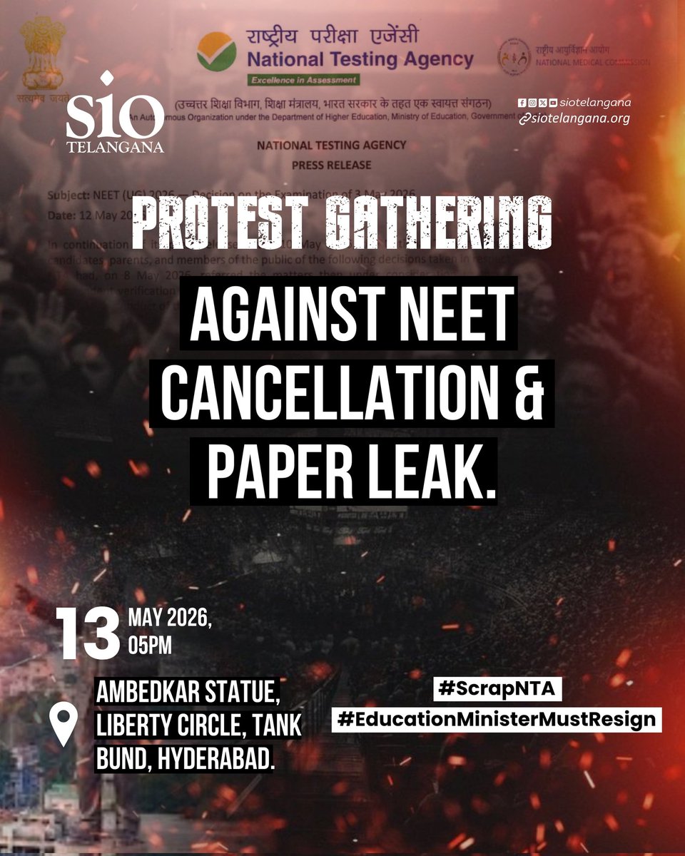 SIO Telangana tweet media