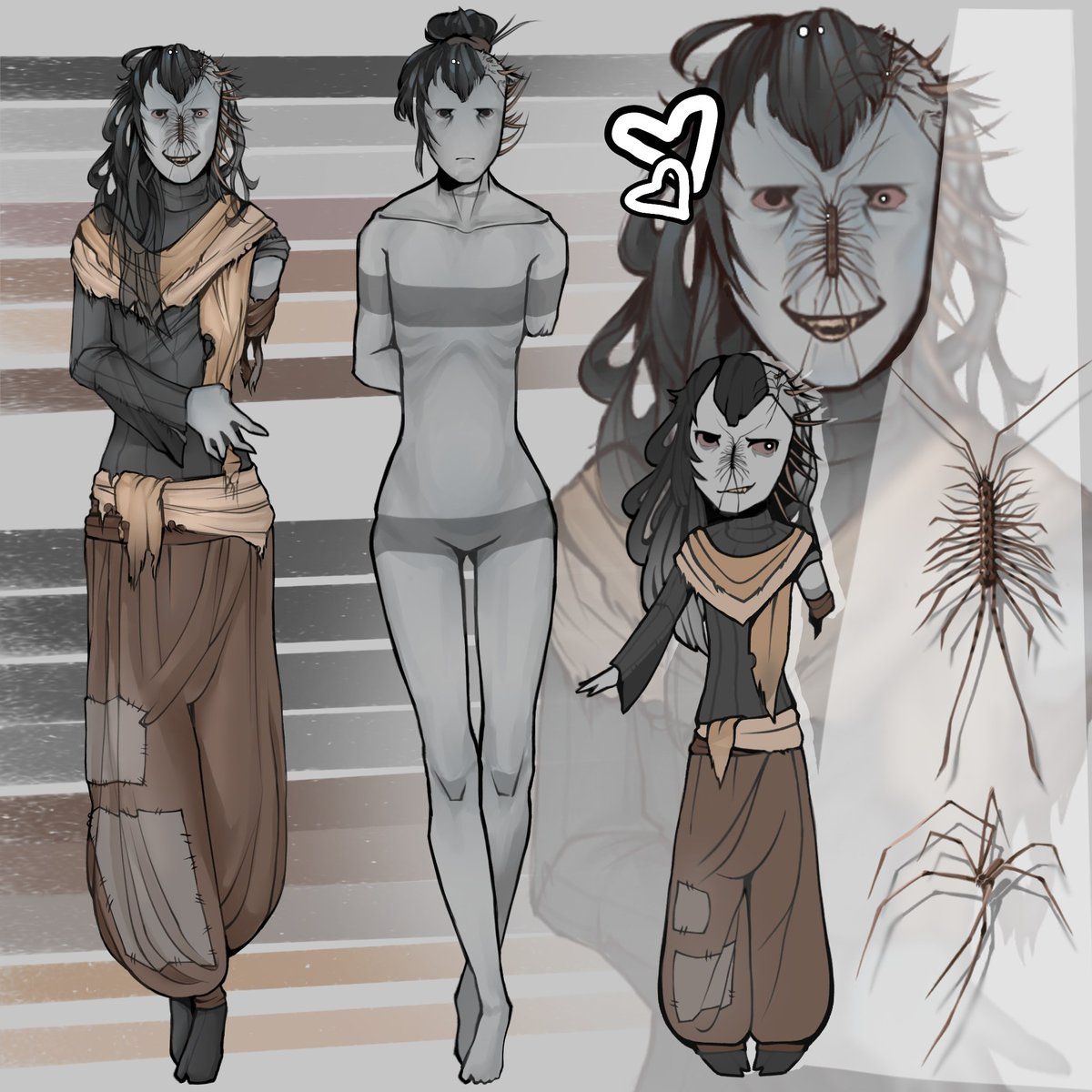 SsoO0Sss's tweet photo. I finished drawing my oc! 
 On the right is my drawing, which is already two years old; it's the original version of my character. 
#oc #art https://t.co/ACNbjk6mz0
