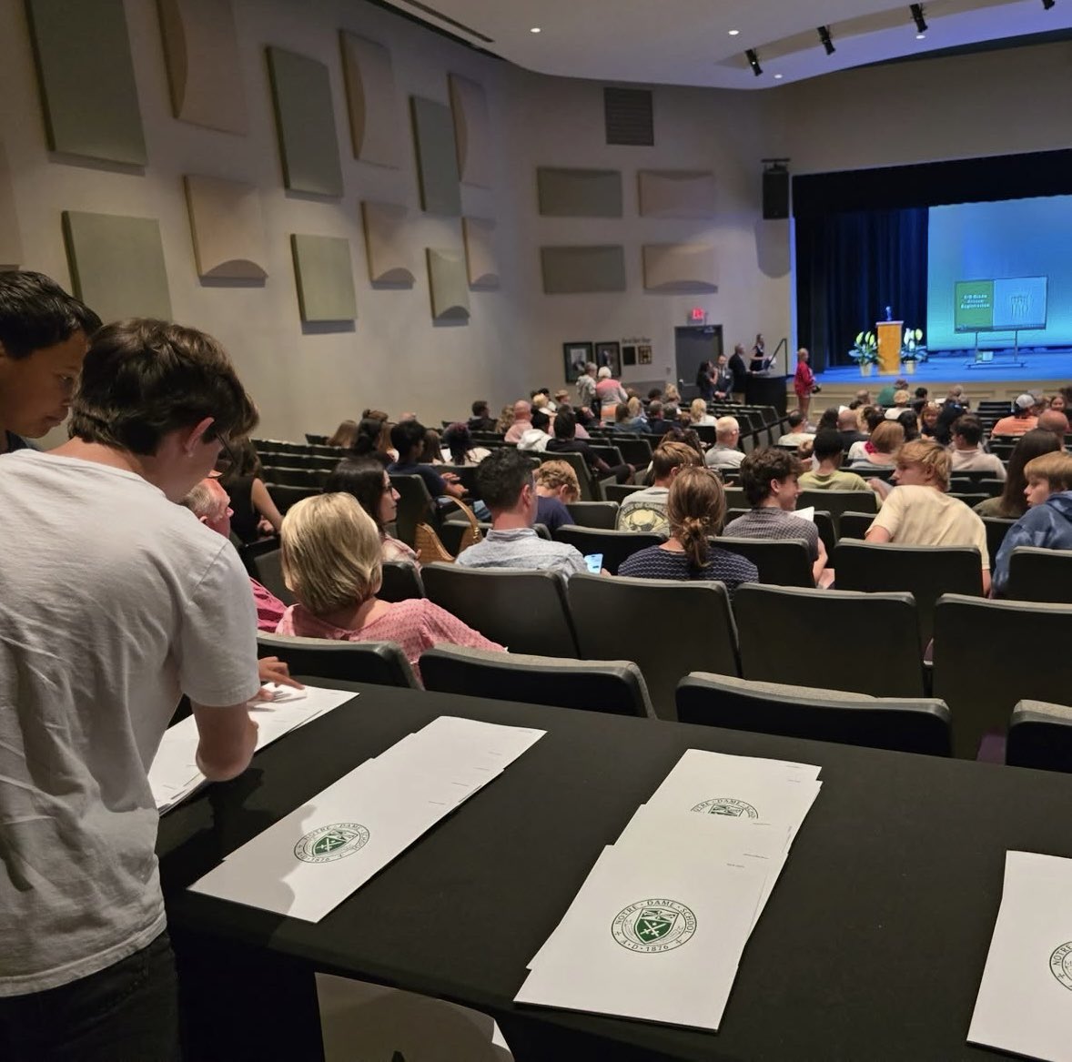 myndhs's tweet photo. A warm welcome to the newest members of the Notre Dame Family!

It was wonderful meeting so many new students and families at New Families Night on May 11.  We are excited for all that’s ahead and can’t wait to see you on campus this fall!  Go Irish! https://t.co/NkItdL2sQV