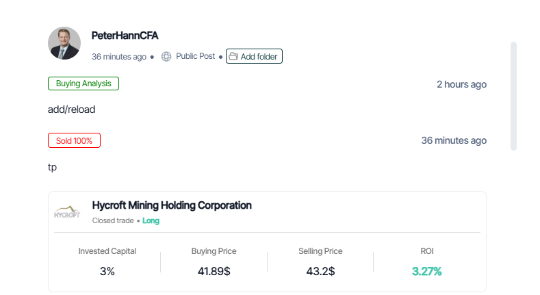 Peter R Hann CFA, Goldbug Weirdo/Silver Freak tweet media