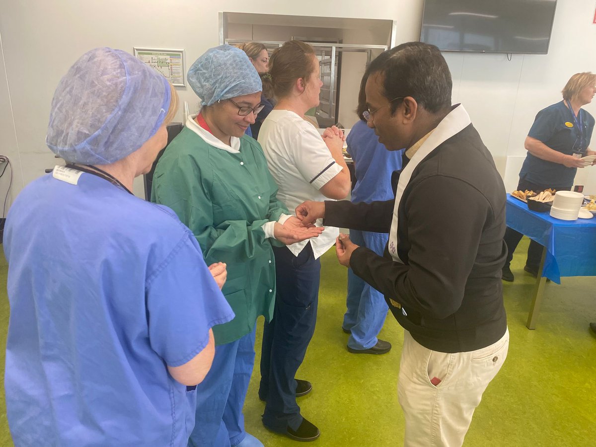 BishopFintan's tweet photo. Blessing for International Nurses day celebration in Nenagh Hospital @KillaloeDiocese @NenaghGuardian https://t.co/fOlFljF7q9