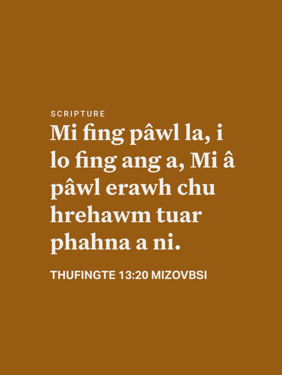 Mizo Bible tweet media