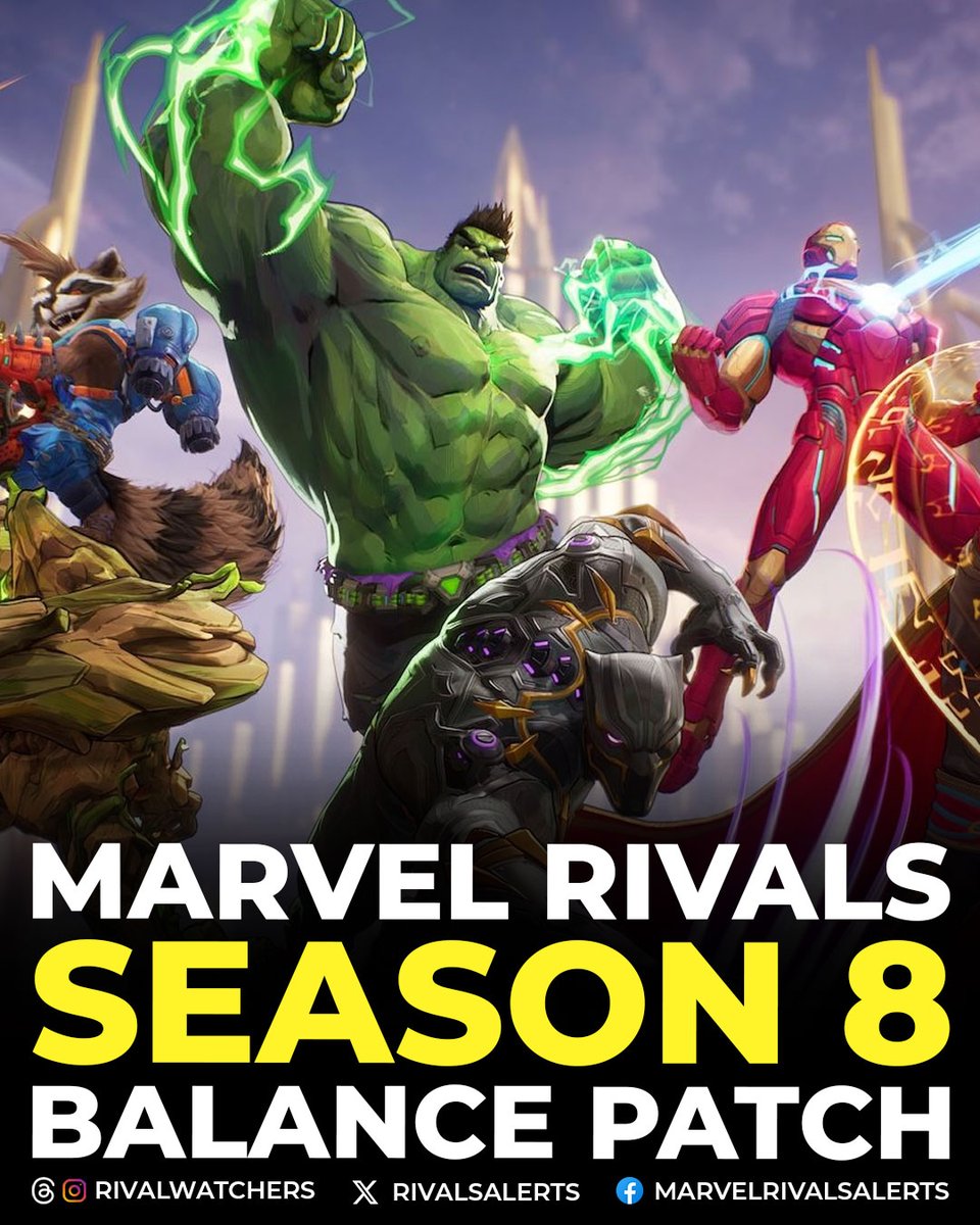 Marvel Rivals Season 8 balance patch notes: - Deadpool nerfed: lower ...