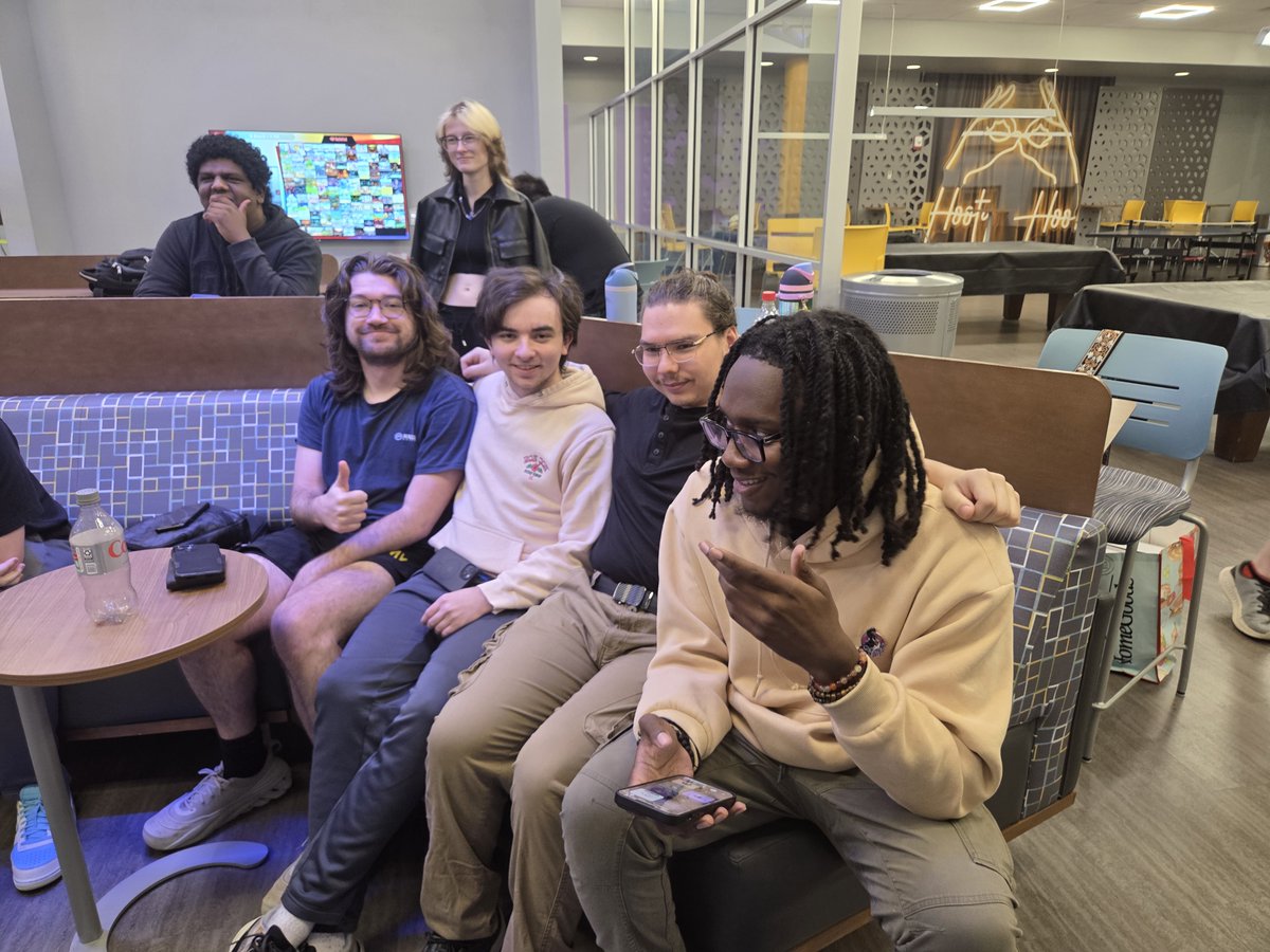 KennesawRivals's tweet photo. Closing out Spring 2026 with good vibes, great games, and even better people 💛

#KSUMarvelRivals #EndOfSeason #HootyHoo https://t.co/4mFugqIrkW