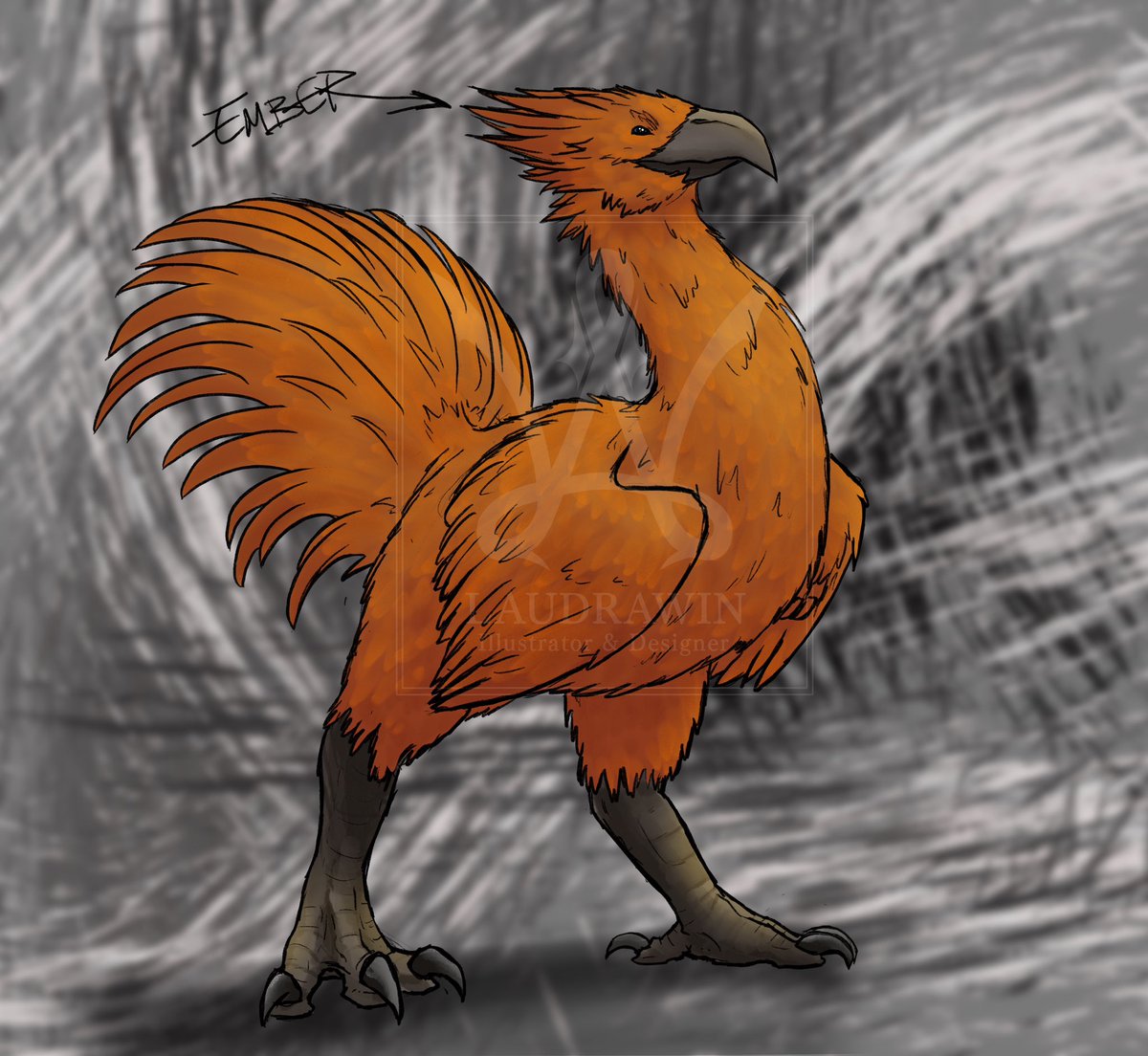 laudrawin's tweet photo. Ember, the best chocobo! ❤️🔥
Fierce, strong and fast! Best ride in Lucis, better than the Regalia, if you ask him!
#FFXV #FinalFantasyXV #chocobo #chocobooc #finalfantasyoc https://t.co/90P6YFjdwE