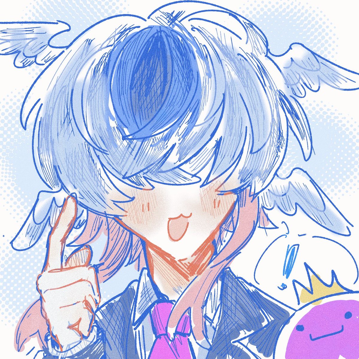 Des_cimate's tweet photo. Thinking of changing the way I draw his hair....eggchan my goat.....
#eggchanfanart #eggchan https://t.co/tkFquSDRu5