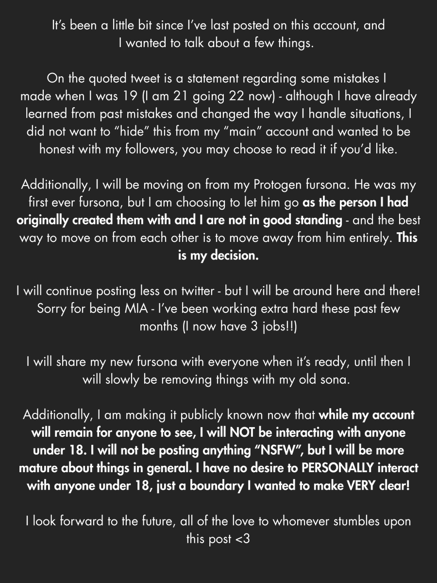 GabeDaProot's tweet photo. Kindly read, thank you all ❤️ https://t.co/pWZPC6H1ux