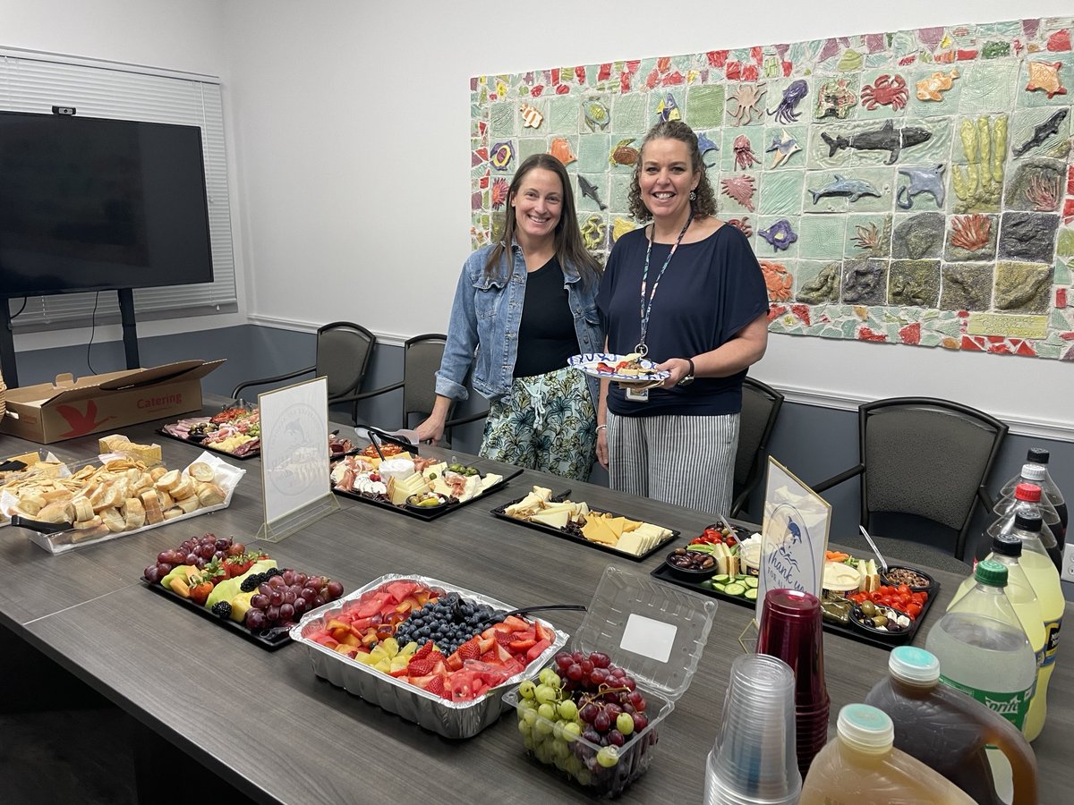 cbava's tweet photo. CBA faculty and staff enjoyed a week full of treats and appreciation during Teacher Appreciation Week! Thank you to the parents, families, volunteers, and supporters whose generosity made it so special!  #TeacherAppreciationWeek https://t.co/wSEnYeCisp