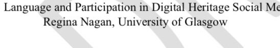 icysorrows's tweet photo. Excited to give another talk next month at SWPACA’s summer salon about language use in museum social media! I’m specifically talking about the Uffizi’s recent shift from bilingual posting to Italian-only and how that affects audience participation. https://t.co/oGY0SCByK6