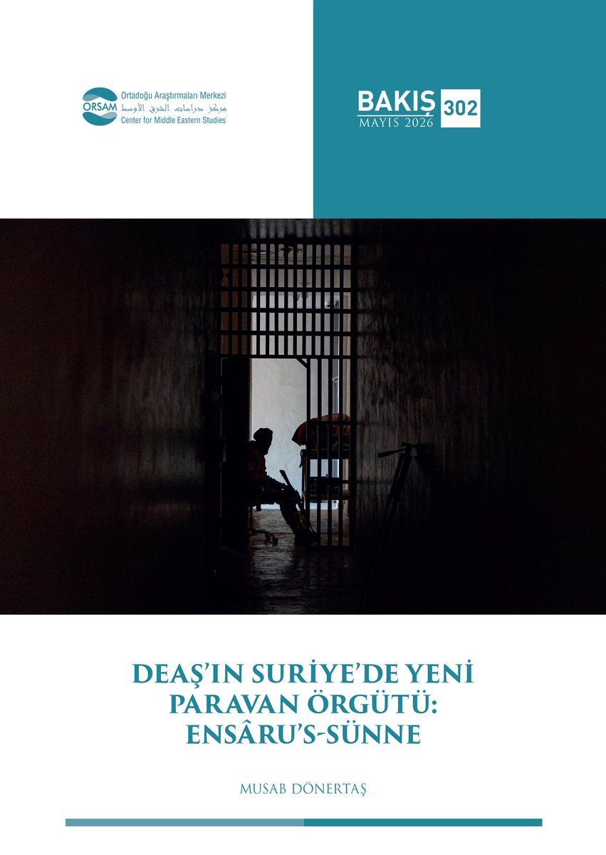 orsamorgtr's tweet photo. Bakış | DEAŞ’ın Suriye’de Yeni Paravan Örgütü: Ensâru’s-Sünne

🔎  Ensâru’s-Sünne’nin oluşturduğu çok yönlü tehdit ve hakkında dile getirilen çelişkili açıklamalar, örgütün daha yakından incelenmesini zorunlu kılmaktadır.

🖋️  Musab Dönertaş ( @mbdonertas )
 
🔗 https://t.co/ezBnZcy2aU