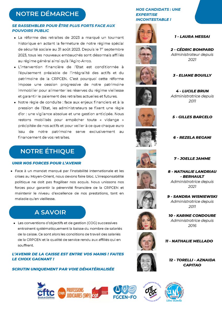 FGCENFO's tweet photo. 📢 Élections CRPCEN : le vote est ouvert depuis le 12 mai !

🗳️ Scrutin uniquement dématérialisé.

Retraite, maladie, action sociale, qualité de service : chaque voix compte.

L’avenir de la caisse est entre vos mains : votez ! https://t.co/EOc5FpLpB0