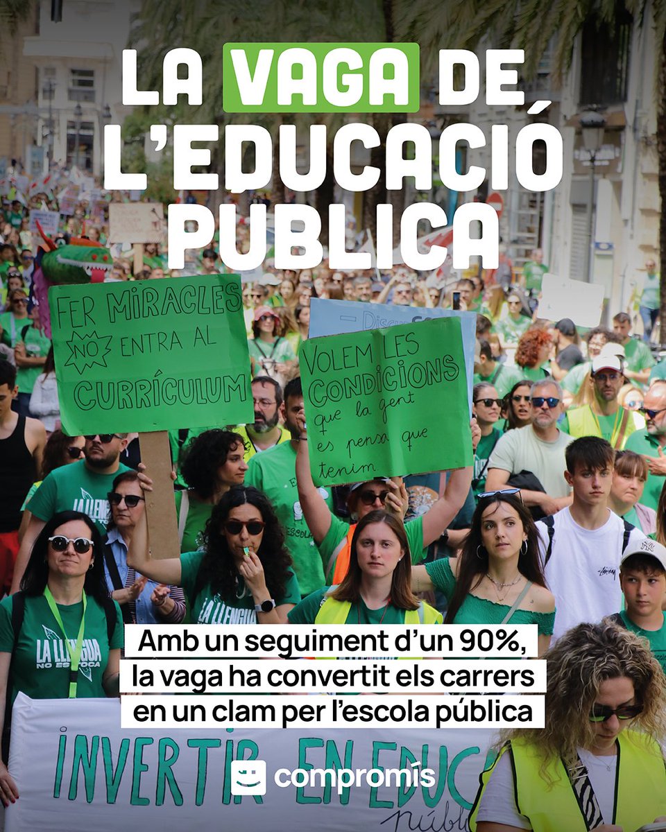 Compromís tweet media
