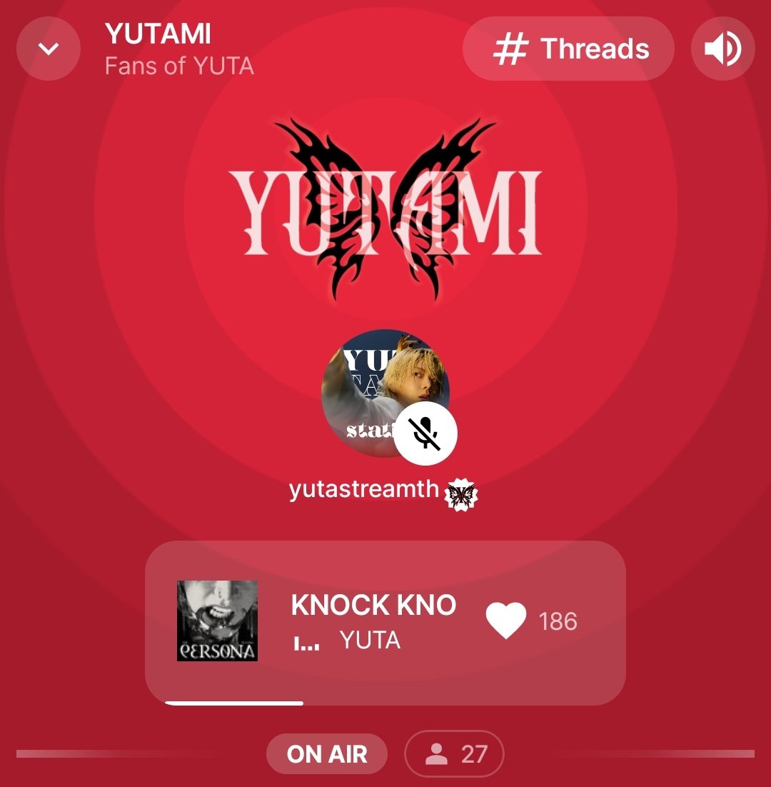 YUTAstationTH's tweet photo. 📢 WEʼRE ON-AIR
#YUTA_PLAYBACK 🔥

🇹🇭 NOW - 12AM
🇯🇵 NOW - 2AM

🔗 https://t.co/oZH5GTxaKd 

Kamen Rider ZEZTZ energy powered by YUTA 
#YUTAMISTREAM #ยูตะมิสตรีม https://t.co/SAAc0DKNkn