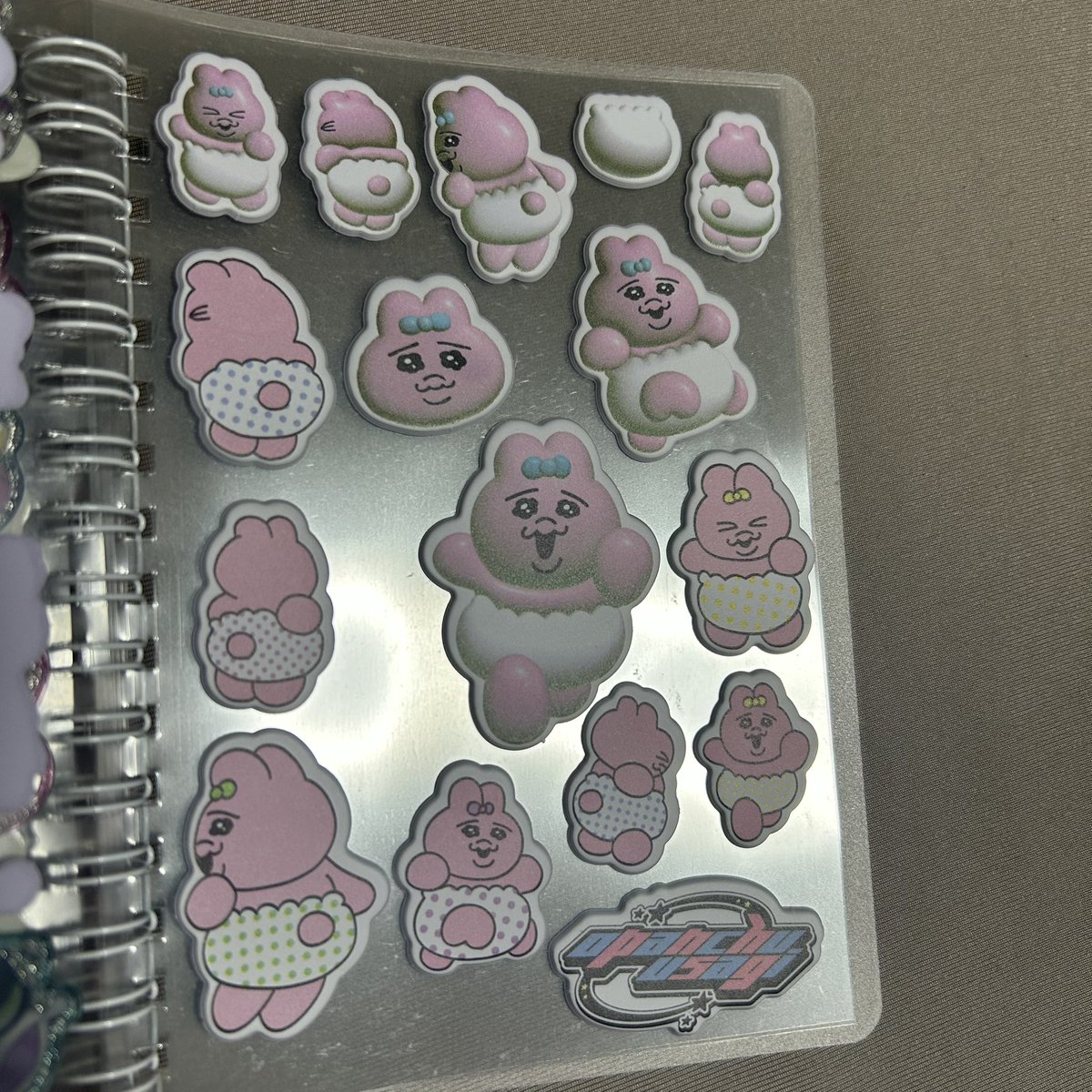 おぱんちゅうさぎ #シール #買取 貼ってしまいましたがお譲りします