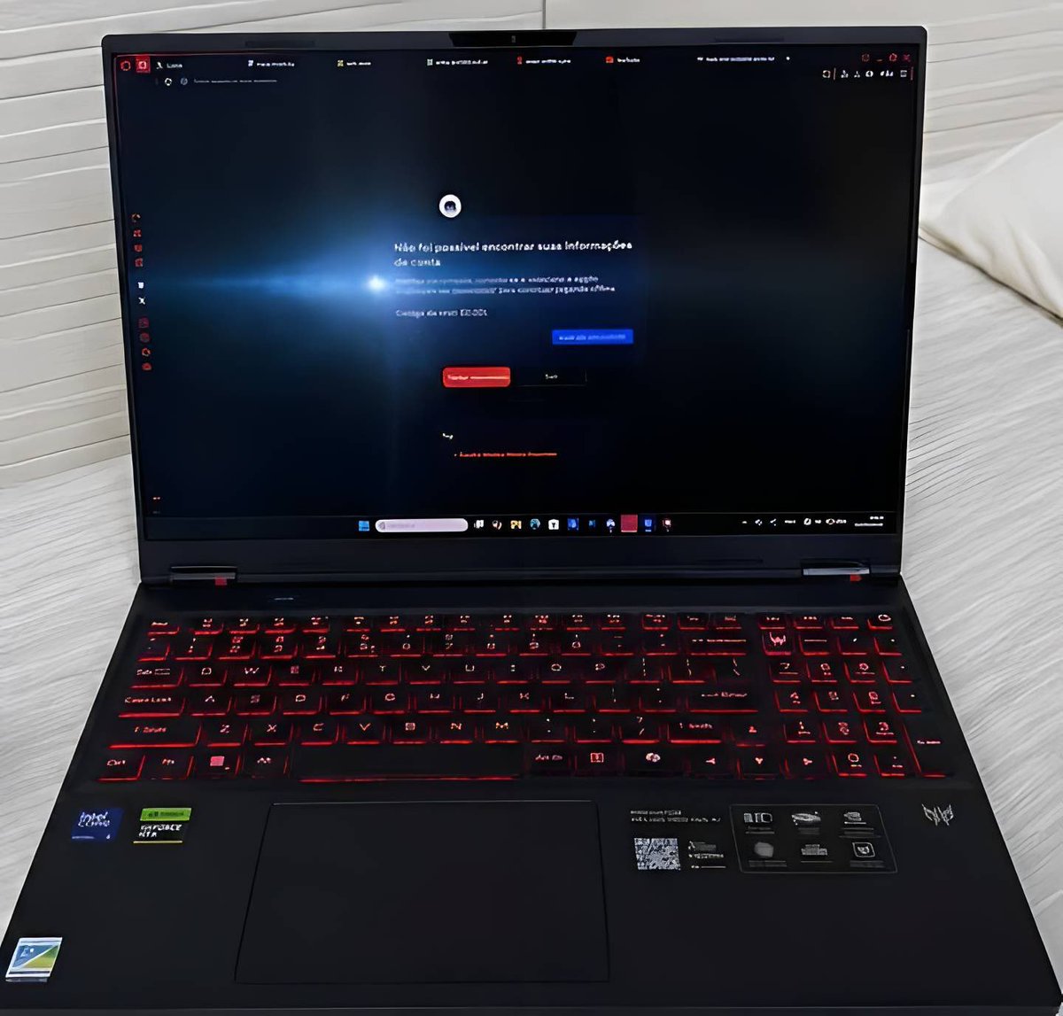 souzxwyd's tweet photo. Vendo Acer Predator Helios Neo 16S AI OLED 240Hz RTX 5060 Ultra 9

Comprei dia 03/04/26

Não tem nem 24h de uso 

Possui garantia da Acer ativa.

Motivo da venda: pouco uso. https://t.co/RZZlth03vZ