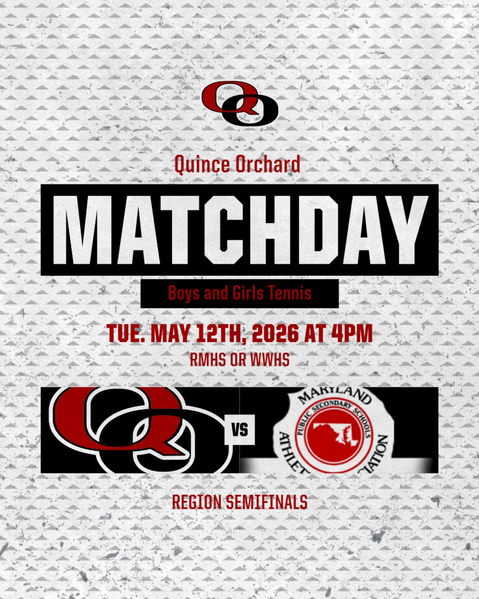 Quince Orchard Athletics tweet media
