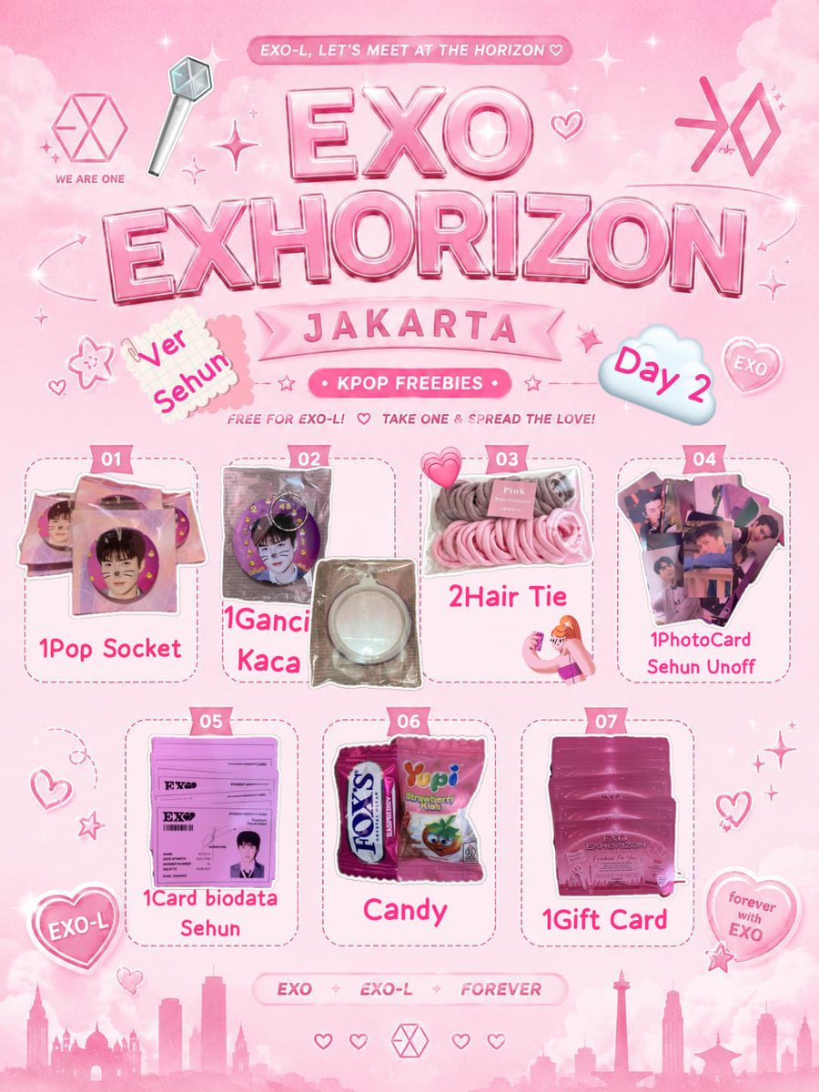 AnandaTry03's tweet photo. EXO PLANET#6 Exhorizon in JAKARTA.
Special Freebies By @AnandaTry03 
🐥Freebies pertama ku,But sorry editan ku sangat amatir.

🗓️ 7 June 2026
📍Indonesia Arena
⏰️TBA

HOW TO GET:
🐥Diutamakan Trade,Sehun biased
🧋Find me &amp; say hi
🐣Limited quantity
🧋RT&amp;Like
🐤First it,Get It https://t.co/r9bvKgYrIr