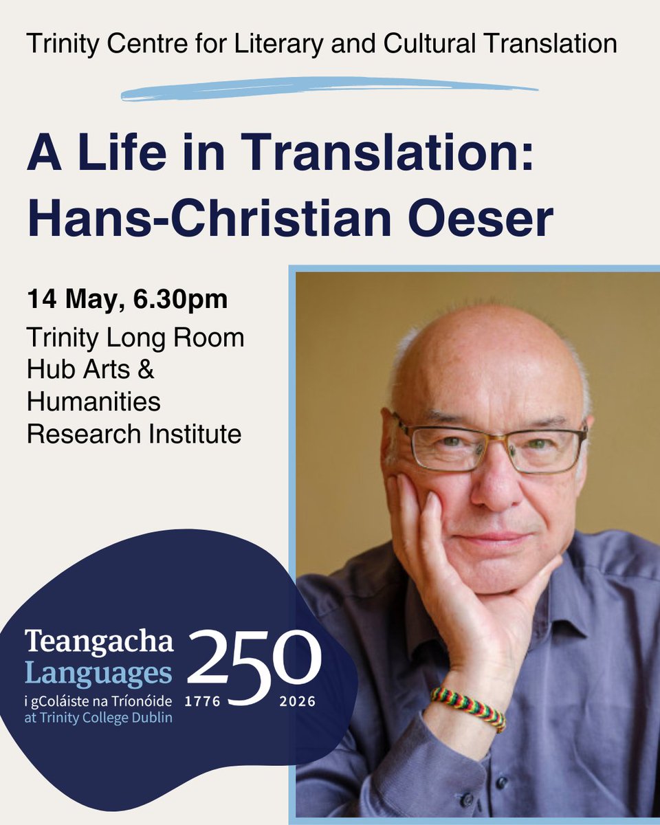 Languages, Literatures & Cultural Studies at TCD tweet media