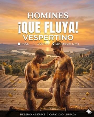 LimaGayPal's tweet photo. REU HOT "QUE FLUYA" VESPERTINO

Este jueves 14 de mayo en San Miguel a las 4pm, El placer no espera a que oscurezca. Juegos y roces. 
Mas info con @homines_pe ⬅️⬅️⬅️

#limagay #perugay #mayoresde18 #HombresLima #SexGay #GaysLima #Morbo #CruisingLima #Deseo #LimaHot #Nudismo https://t.co/yZ50taDOKR
