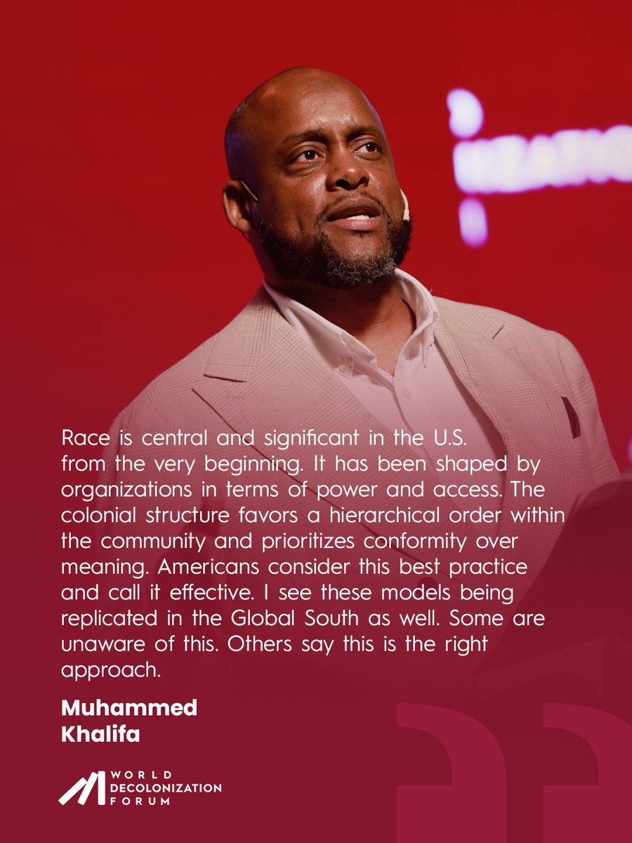 World Decolonization Forum tweet media