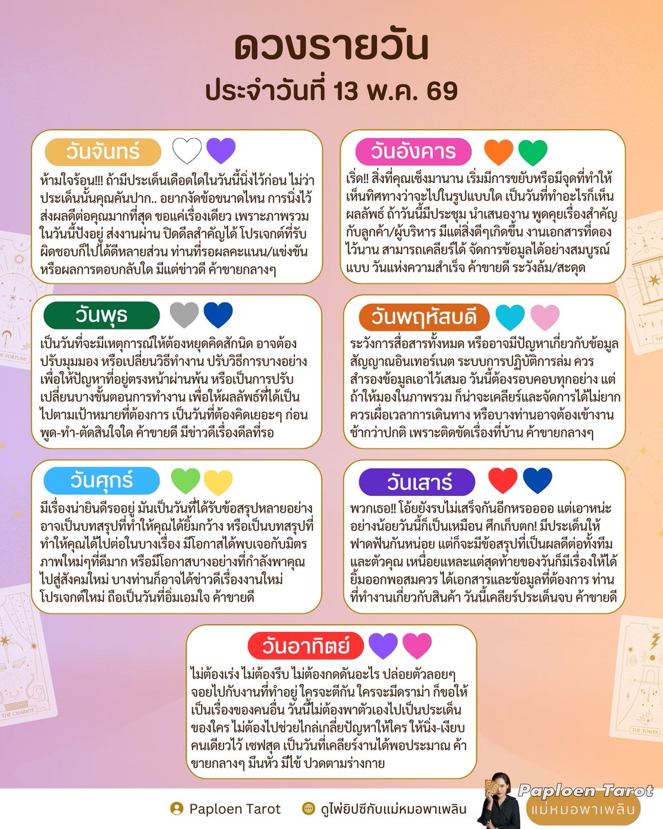 Paploen Tarot tweet media