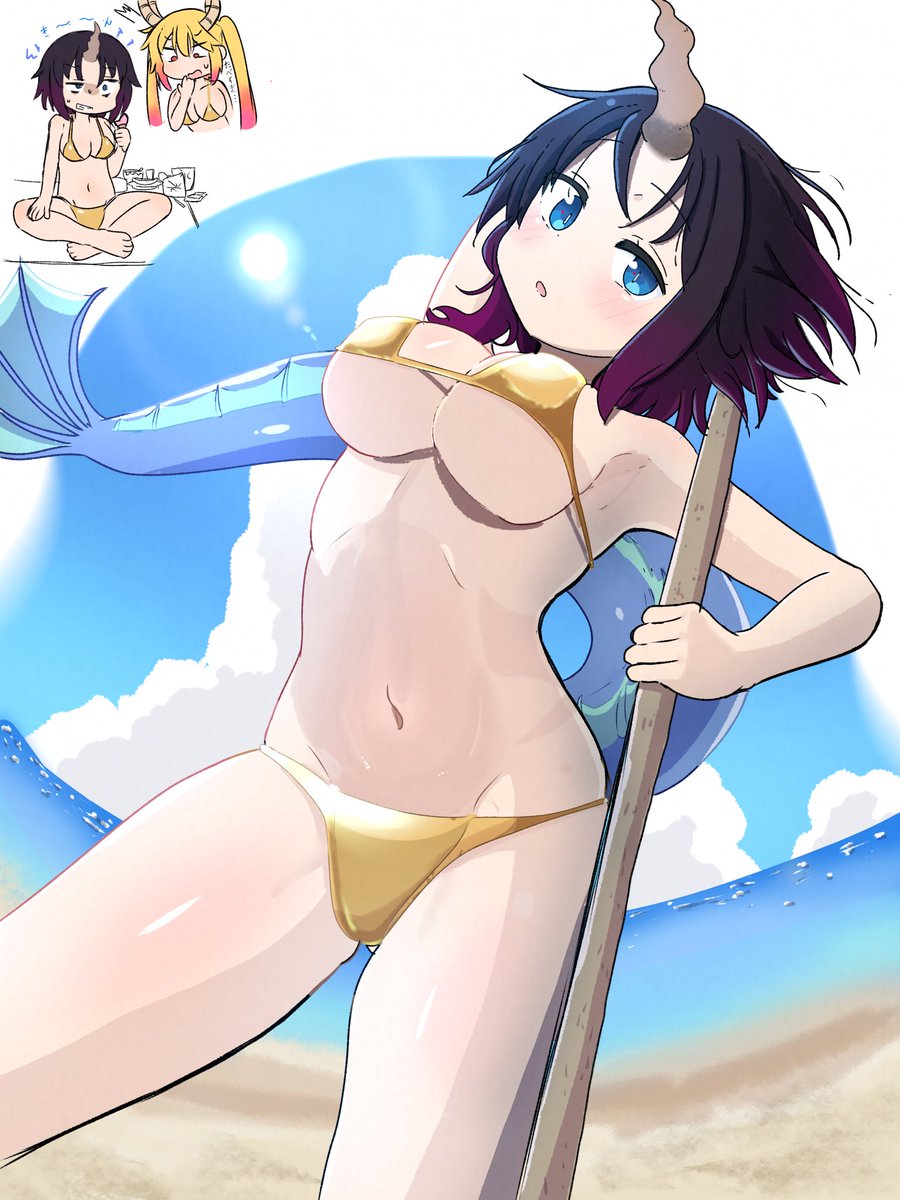 bigmicro4712's tweet photo. エルマさまと海

#小林さんちのメイドラゴン
SFWartwork https://t.co/VaxY5YHUkl