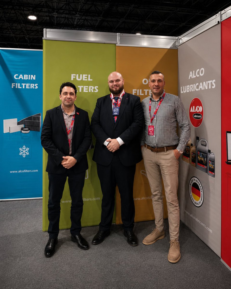 ALCOfilters's tweet photo. 🚗 Proud to participate once again in #AutoTechFuture alongside our long-standing partner #BárdiAutóZrt.
Great conversations, valuable meetings, and strong connections with professionals from across the automotive aftermarket. 🤝
Thank you to everyone who visited our team! https://t.co/RUeGLBukXJ