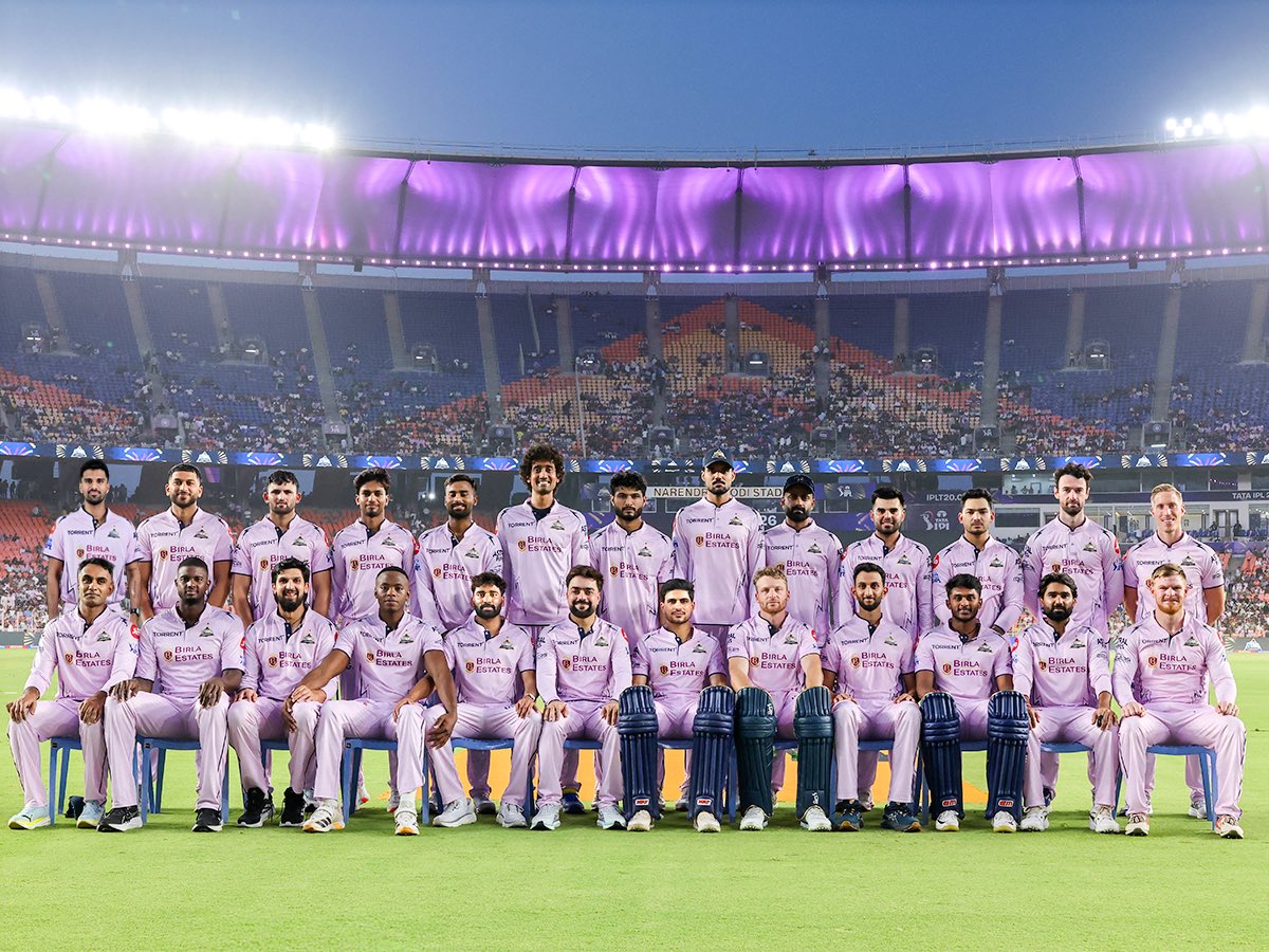 gujarat_titans's tweet photo. All in to support the fight against cancer 💜

#GTCares https://t.co/MMu6Ctl5F4