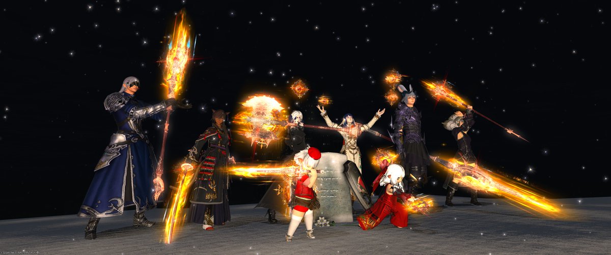 Koooch_Jr's tweet photo. やったああああああああああああああああ！！！！絶竜詩これにて平定！！！！！未クリ７人クリ済み１名で踏破！！！！！！零式とかメンバー入れ替えで時間はかかったけど関わってくれたみんなに感謝！！！！！💪💪本当にうれしい！！！うれしい！！！！！
エクサ踏みませんでした！！！！！！！！ https://t.co/U0tA8wE4L1