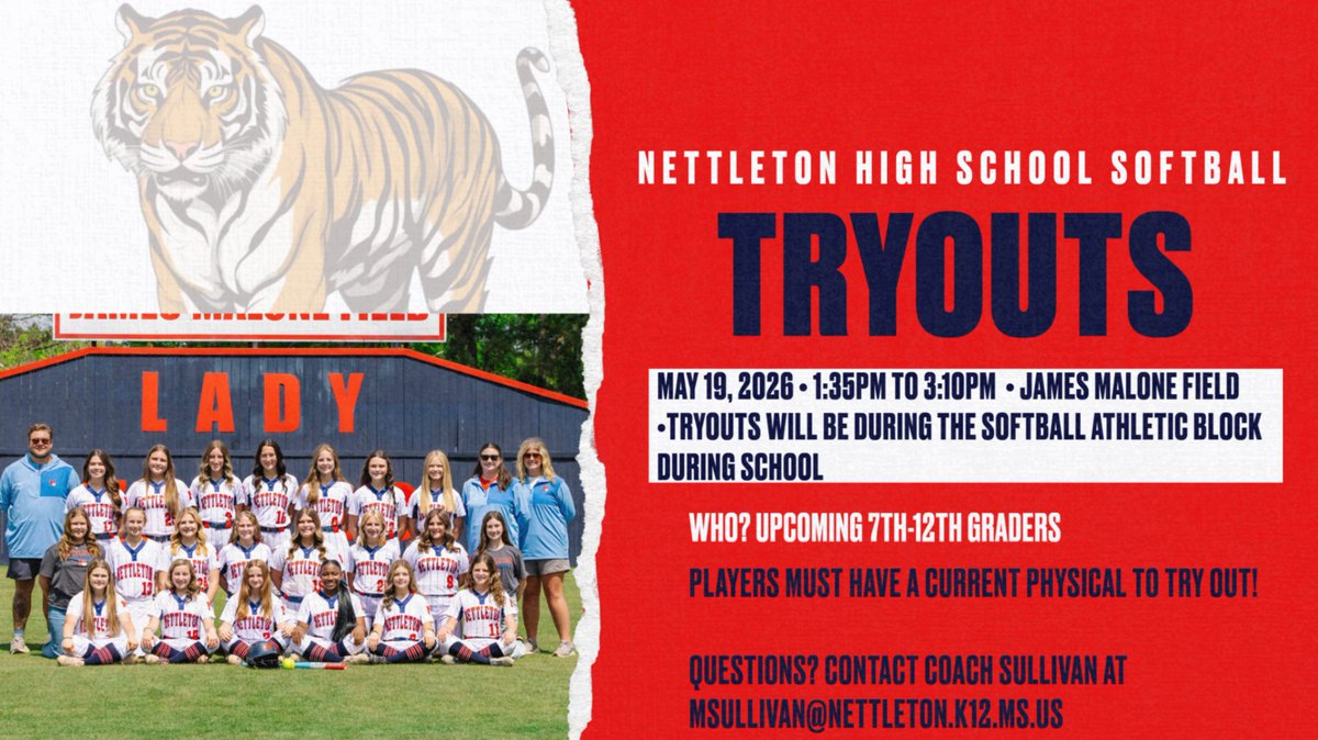 Nettleton Softball tweet media