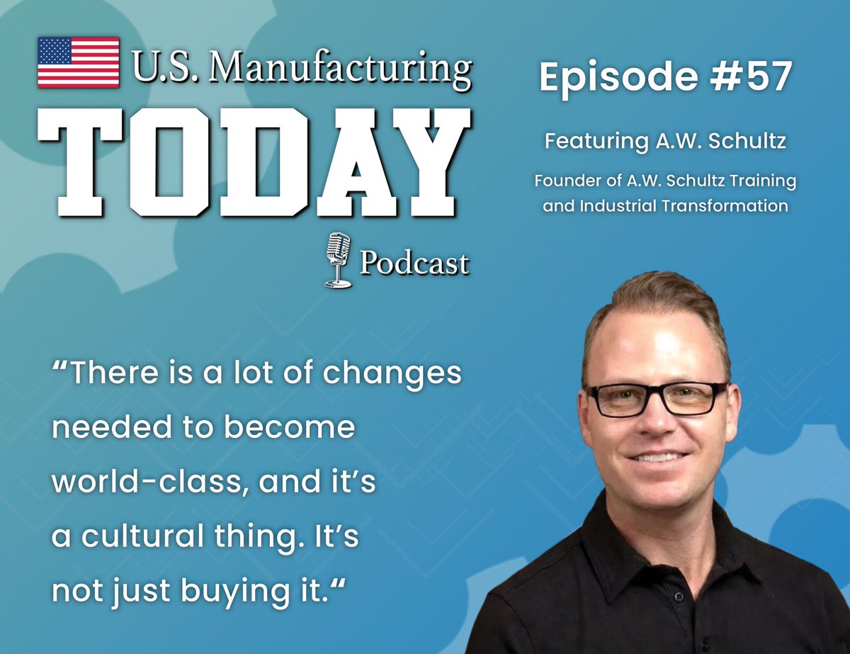 U.S. Manufacturing Today Podcast 🎙️ tweet media