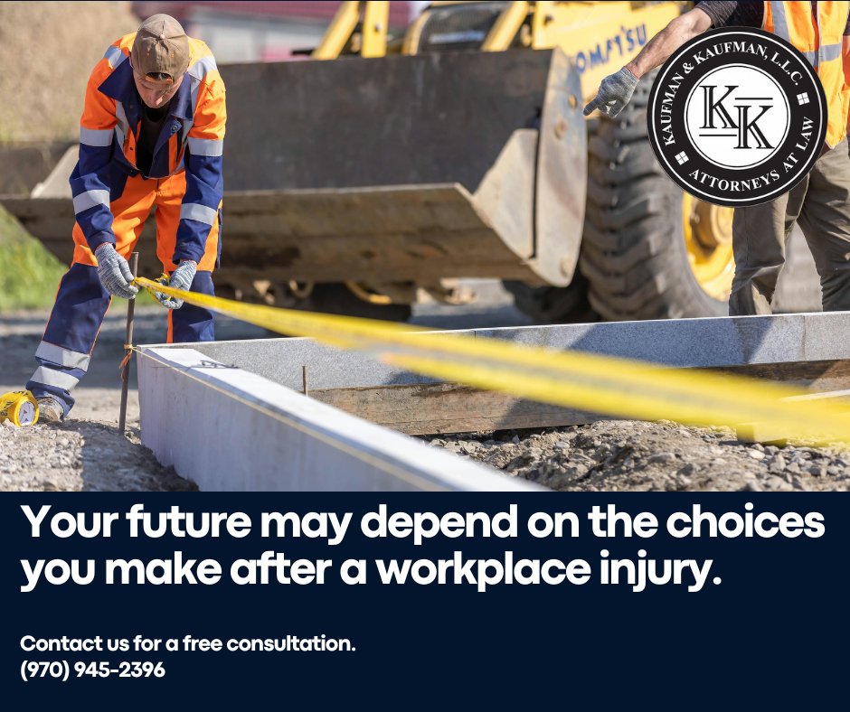 workmanscompco's tweet photo. Returning to work after a long-term injury? But if your employer can’t meet your restrictions, you may still qualify for benefits. Find out how—call Kaufman &amp; Kaufman! https://t.co/ksVBRwasLN https://t.co/W5FGcsqcL5