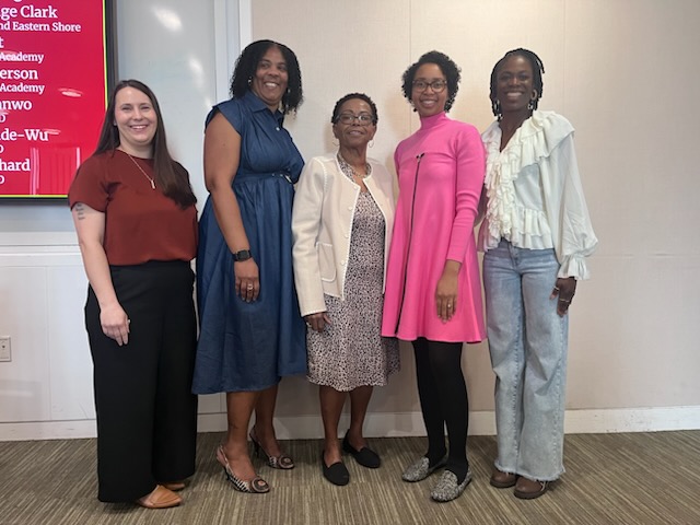 UMBUrbanEd's tweet photo. Lots happening these past few weeks! We were pleased to take part in the Stolen School screening, organized by UELPS Drs. Farinde-Wu and Richard, featuring producer Dr. Shannon Paige Clark, and BPS Ruth Batson Academy, Ms. Yvonne Vest and Crystal Patterson. It was a packed house! https://t.co/L3MgG22avr
