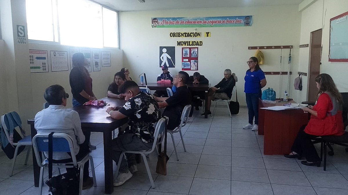 Ugel4's tweet photo. #NDP | UGEL 04 fortalece la educación inclusiva con monitoreo pedagógico en el CETPRO Luis Braille y demás CETPRO de su jurisdicción. Conoce la nota completa en el siguiente enlace 📷 https://t.co/RDz6otwtyx https://t.co/k8rLgmNwRm