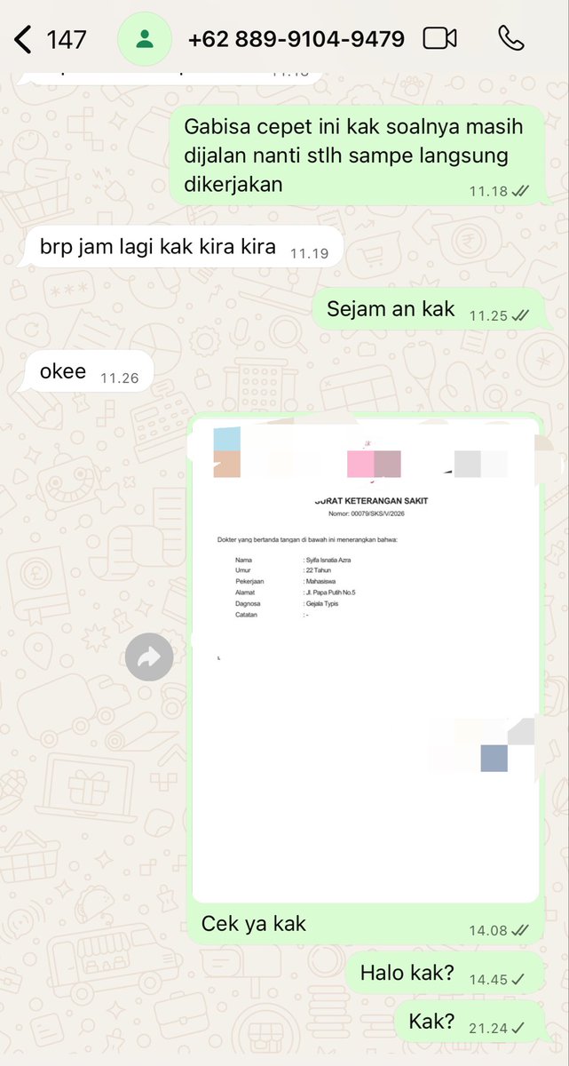 🎀Joki cv ats/kreatif & surat sakit & paklaring🎀 tweet media
