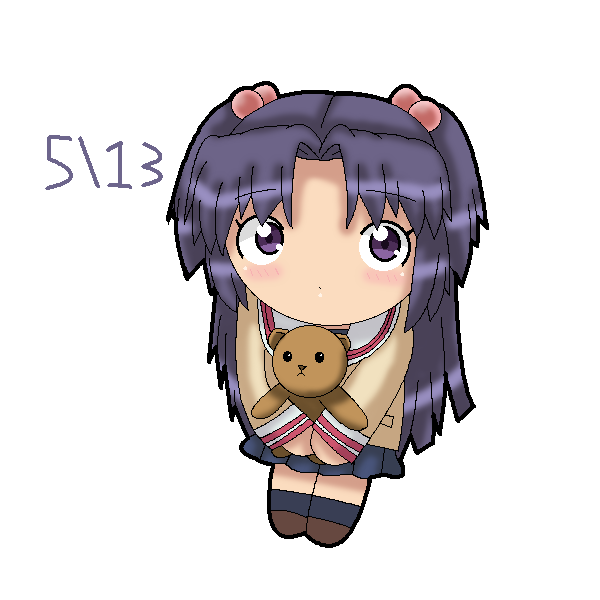 yayyy kotomi day!! still my favorite clannad girl.. 💖💕 #クラナド