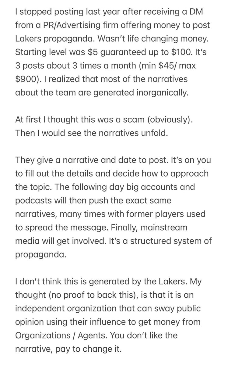 Lakers_Purp's tweet photo. The truth about @Lakers Twitter… https://t.co/cHoEWD3O2V
