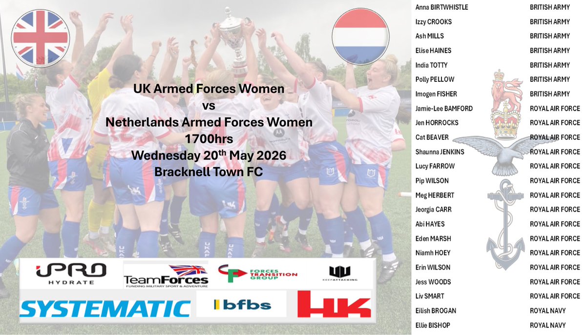 UKAFWomen's tweet photo. ***SQUAD ANNOUNCEMENT***

Your 2026 President’s Cup squad! https://t.co/vh5mvQvs9w
