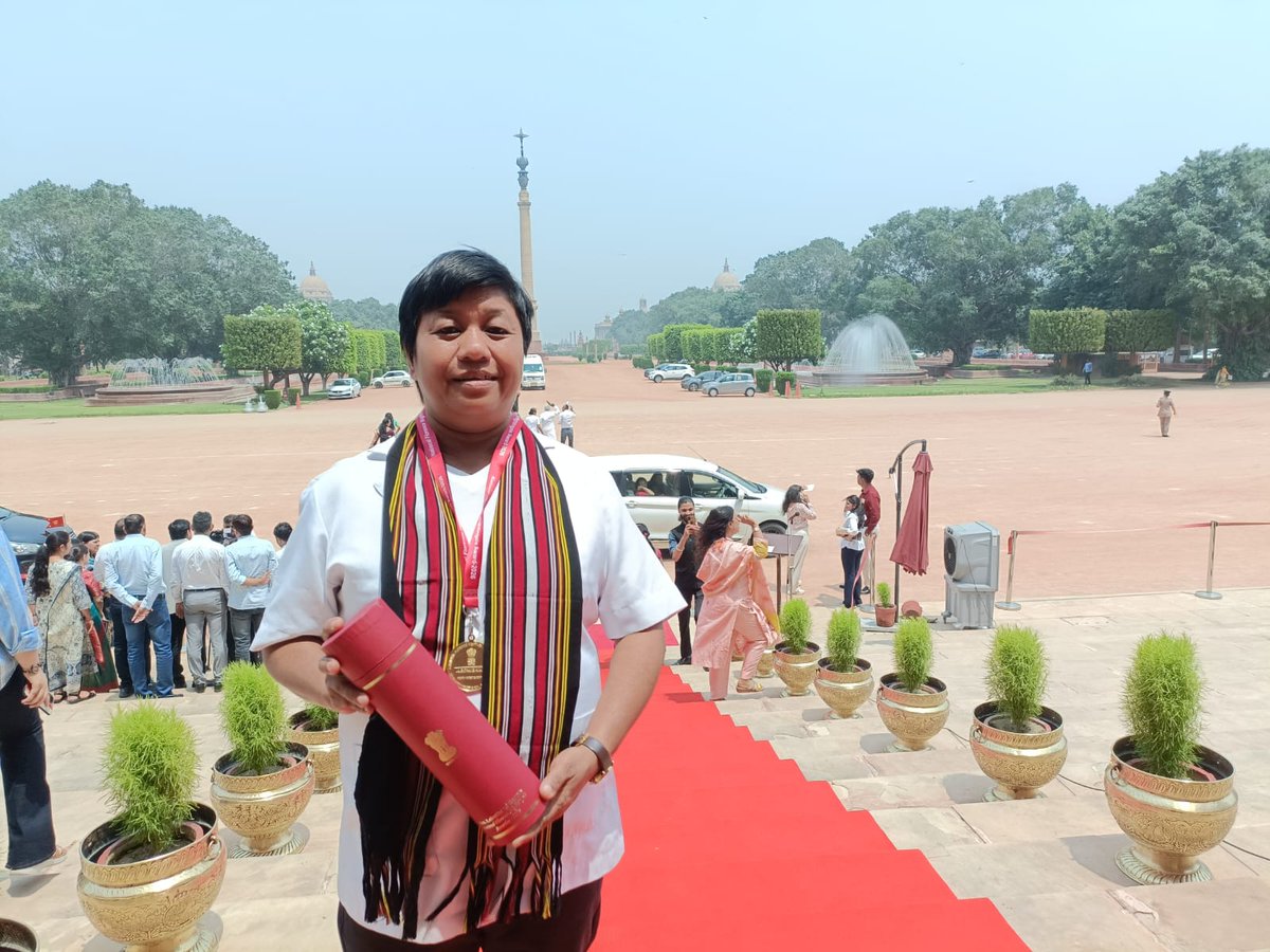 dclunglei's tweet photo. Congratulations, Ms Lalenthangi Hnamte, National Florence Nightingale Awardee 2026! This achievement is a matter of immense pride for Lunglei Dist and Mizoram. Your dedication and exemplary service inspire us all. Wishing you continued success in your noble service to humanity. https://t.co/W9nK4D65W7