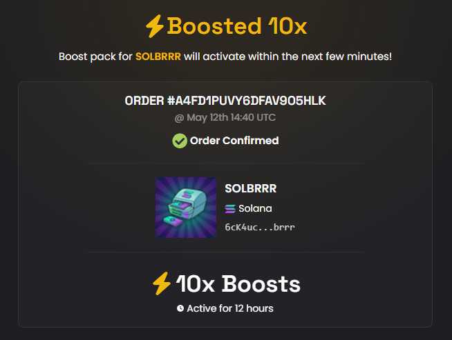 Sol Printer | $SOLBRRR tweet media